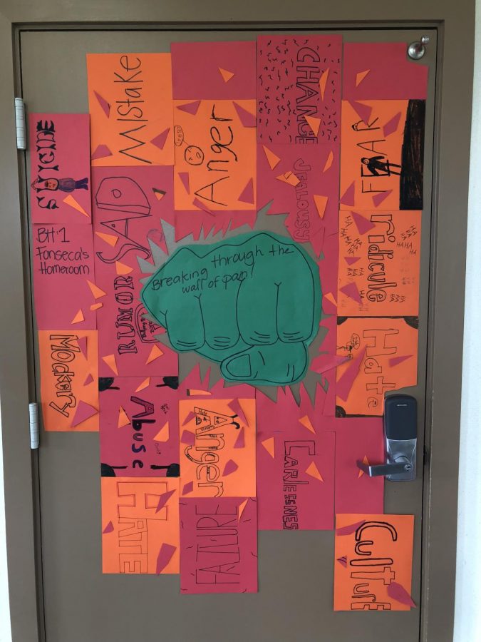 Middle School Door Decoration Competition