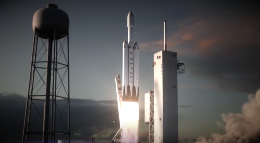 Falcon+Heavy+X+Launch+to+be+Soon