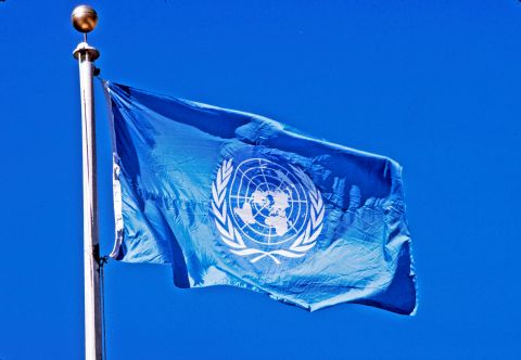 The Flag of The United Nations