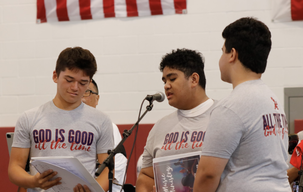 Music Ministry provides a doorway for Students to share their Musical Gifts